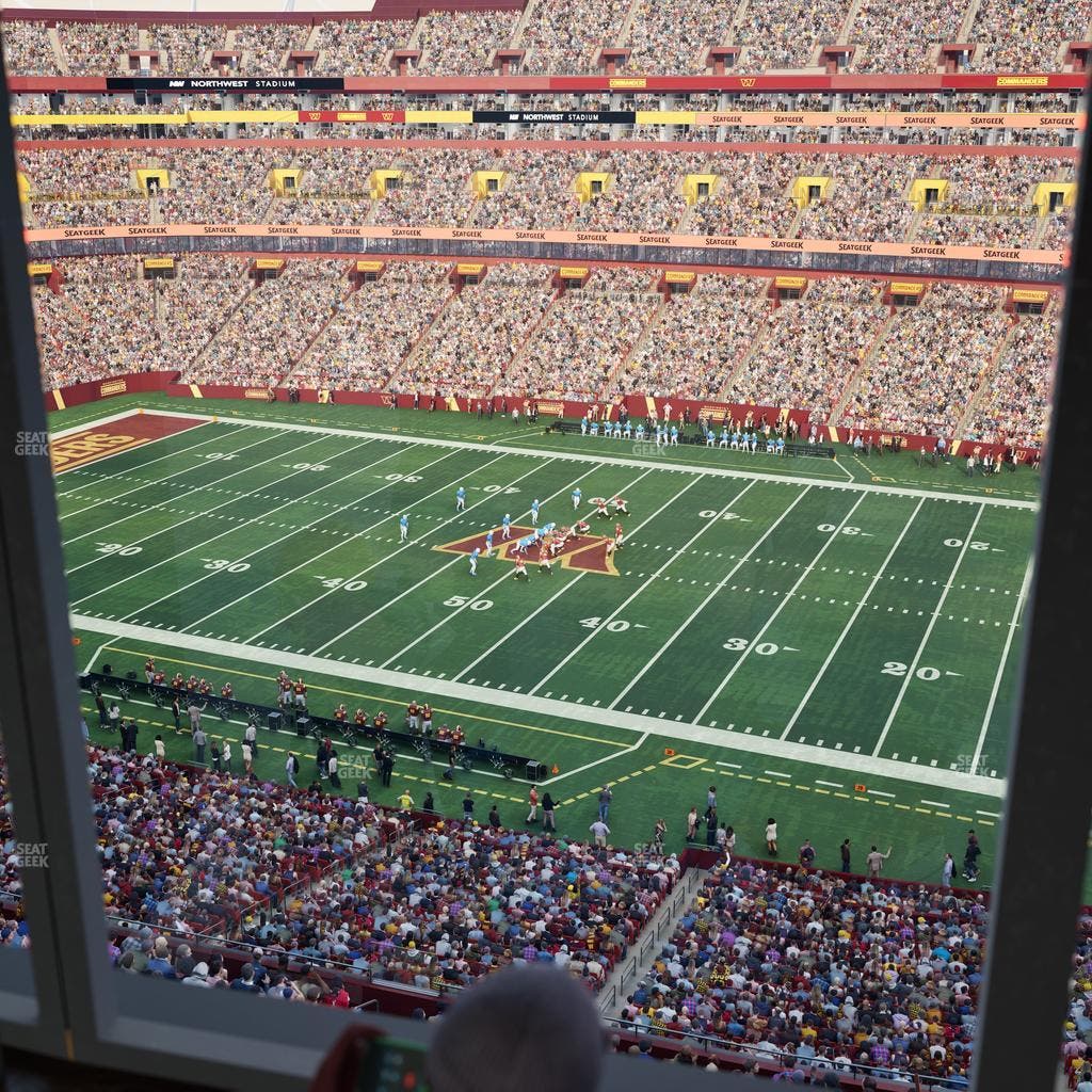 Northwest Stadium - Section Suite 363 Seat View