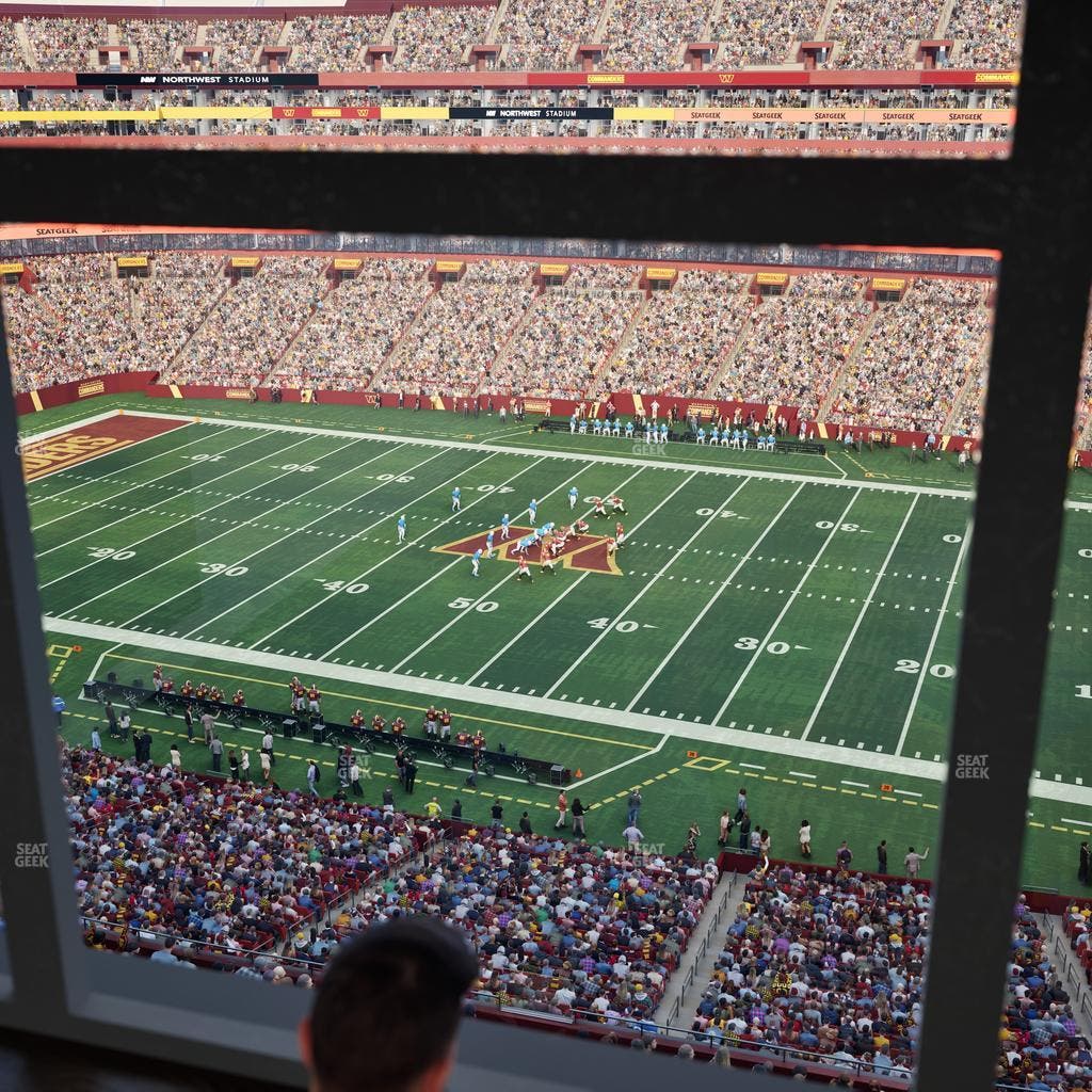Northwest Stadium - Section Suite 364 Seat View