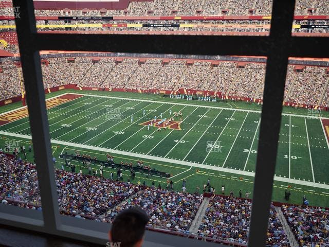 Northwest Stadium - Section Suite 364 Seat View