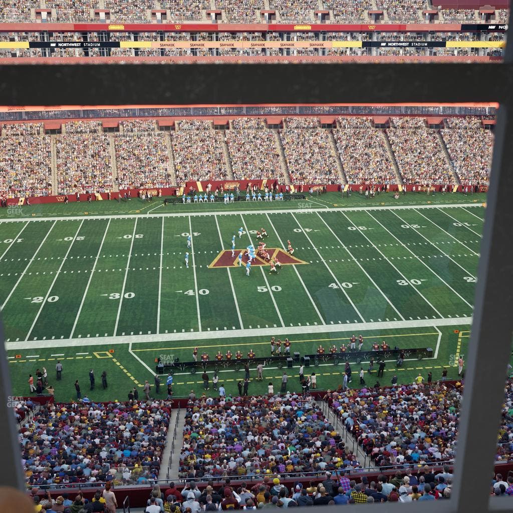 Northwest Stadium - Section Suite 374 Seat View
