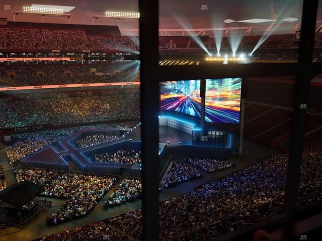 Northwest Stadium - Section Suite 375 Seat View