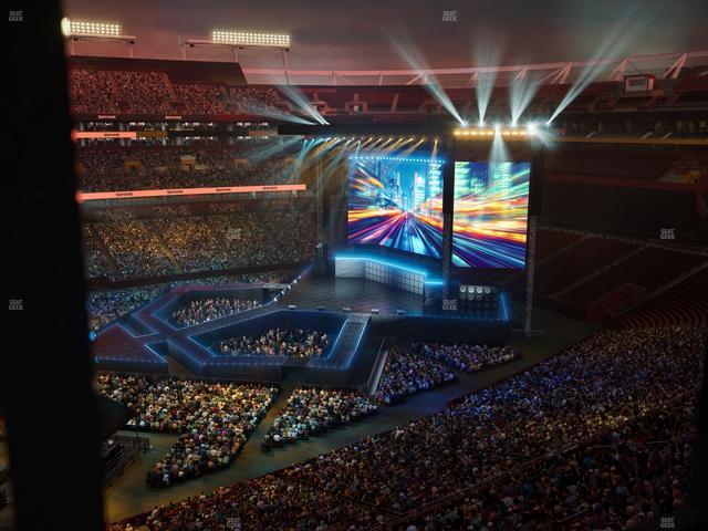 Northwest Stadium - Section Suite 376 Seat View