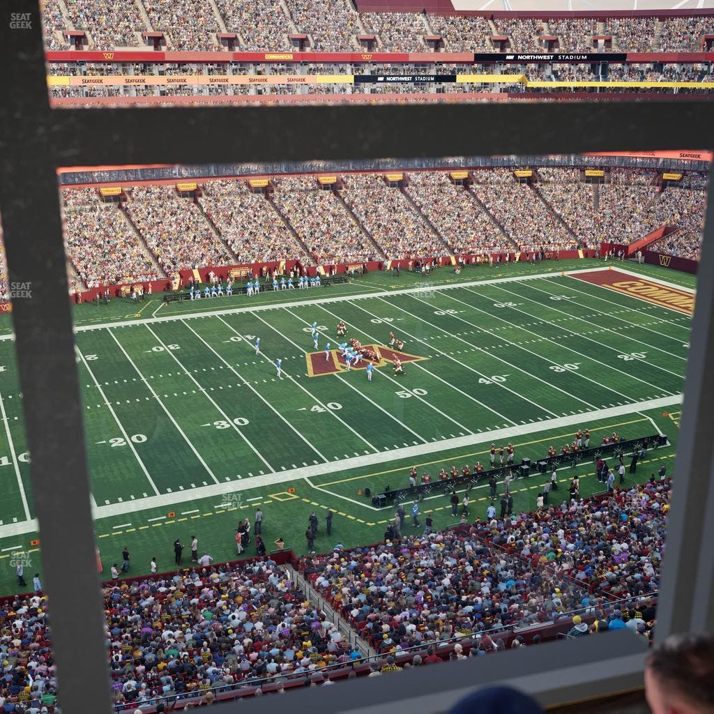 Northwest Stadium - Section Suite 380 Seat View