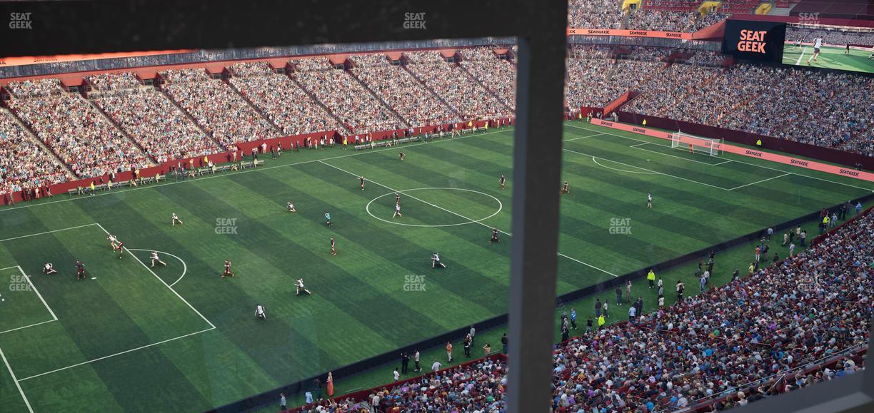 Northwest Stadium - Section Suite 386 Seat View