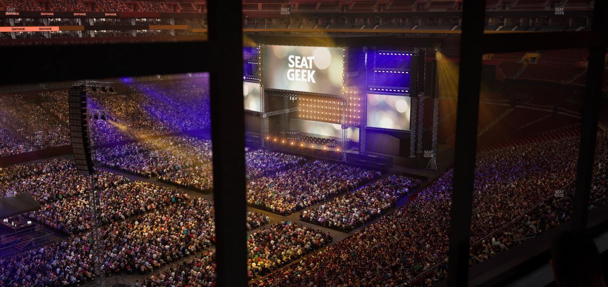 Northwest Stadium - Section Suite 386 Seat View