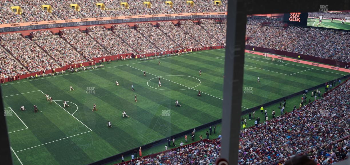 Northwest Stadium - Section Suite 387 Seat View