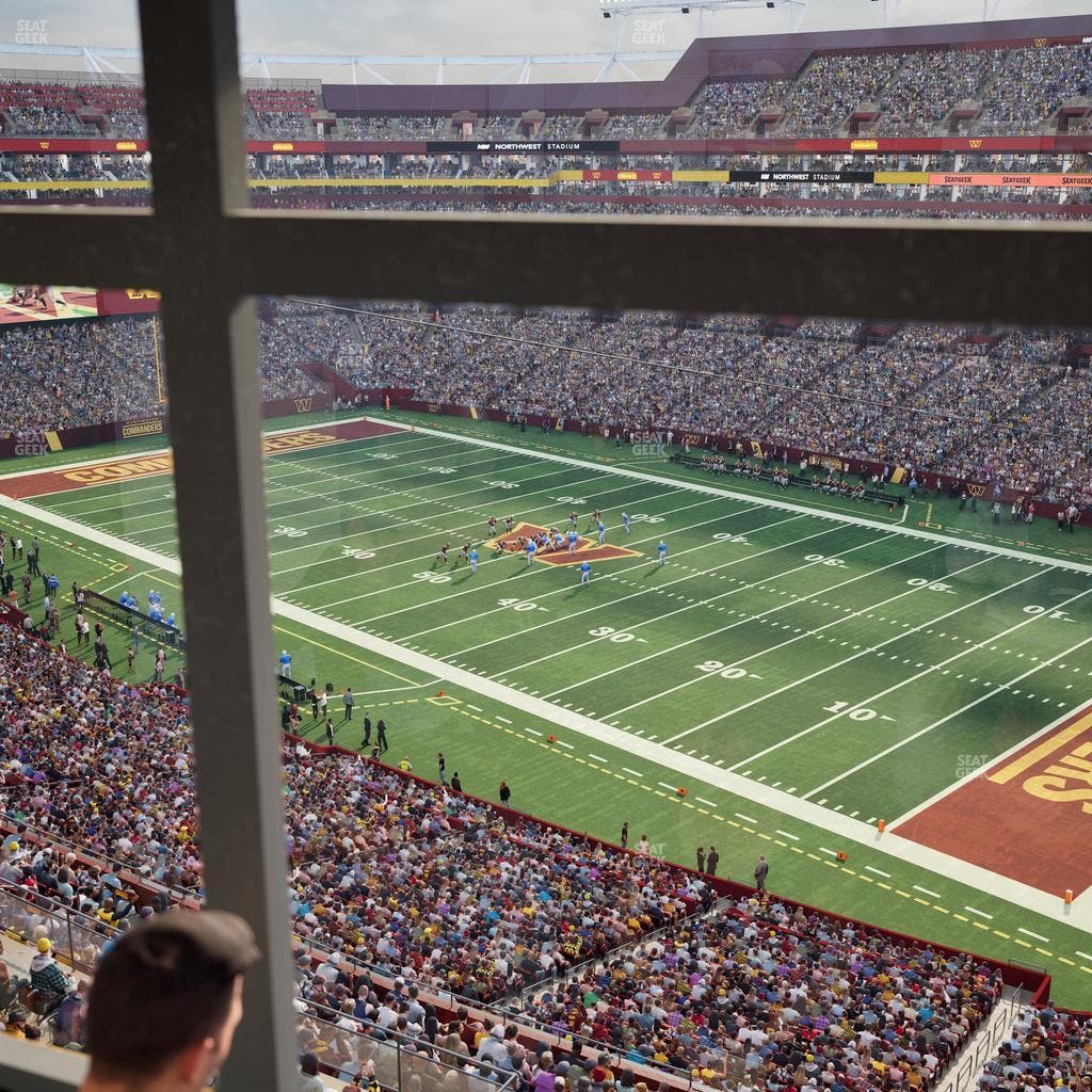 Northwest Stadium - Section Suite 427 Seat View