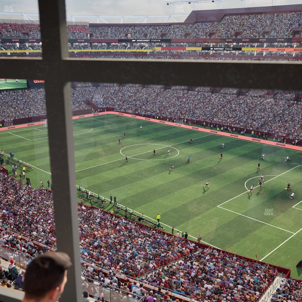 Northwest Stadium - Section Suite 427 Seat View