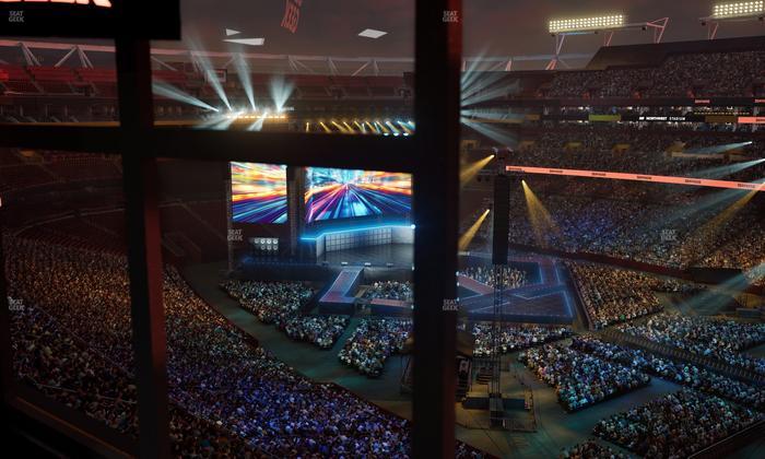 Northwest Stadium - Section Suite 428 Seat View