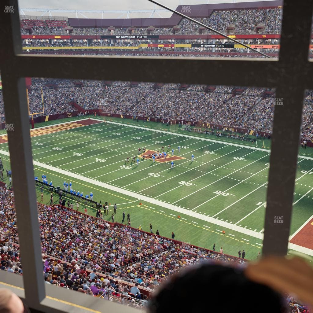 Northwest Stadium - Section Suite 429 Seat View