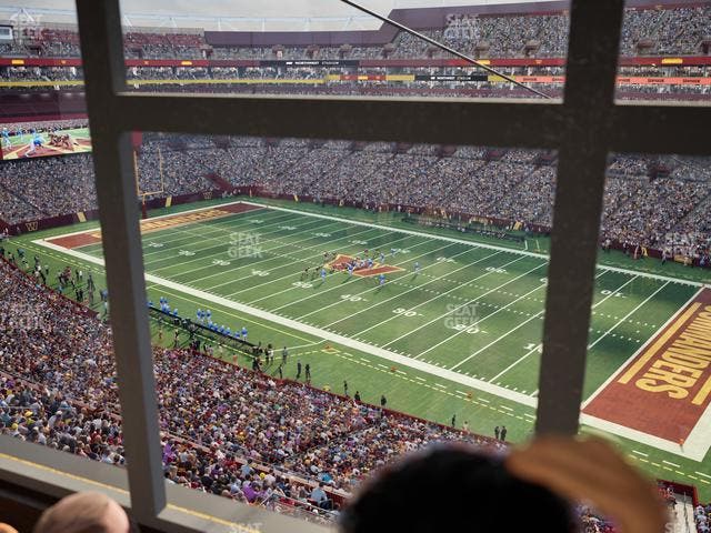 Northwest Stadium - Section Suite 429 Seat View