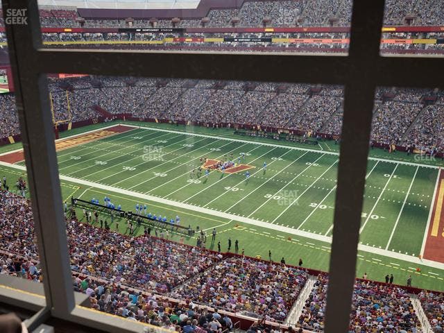 Northwest Stadium - Section Suite 432 Seat View