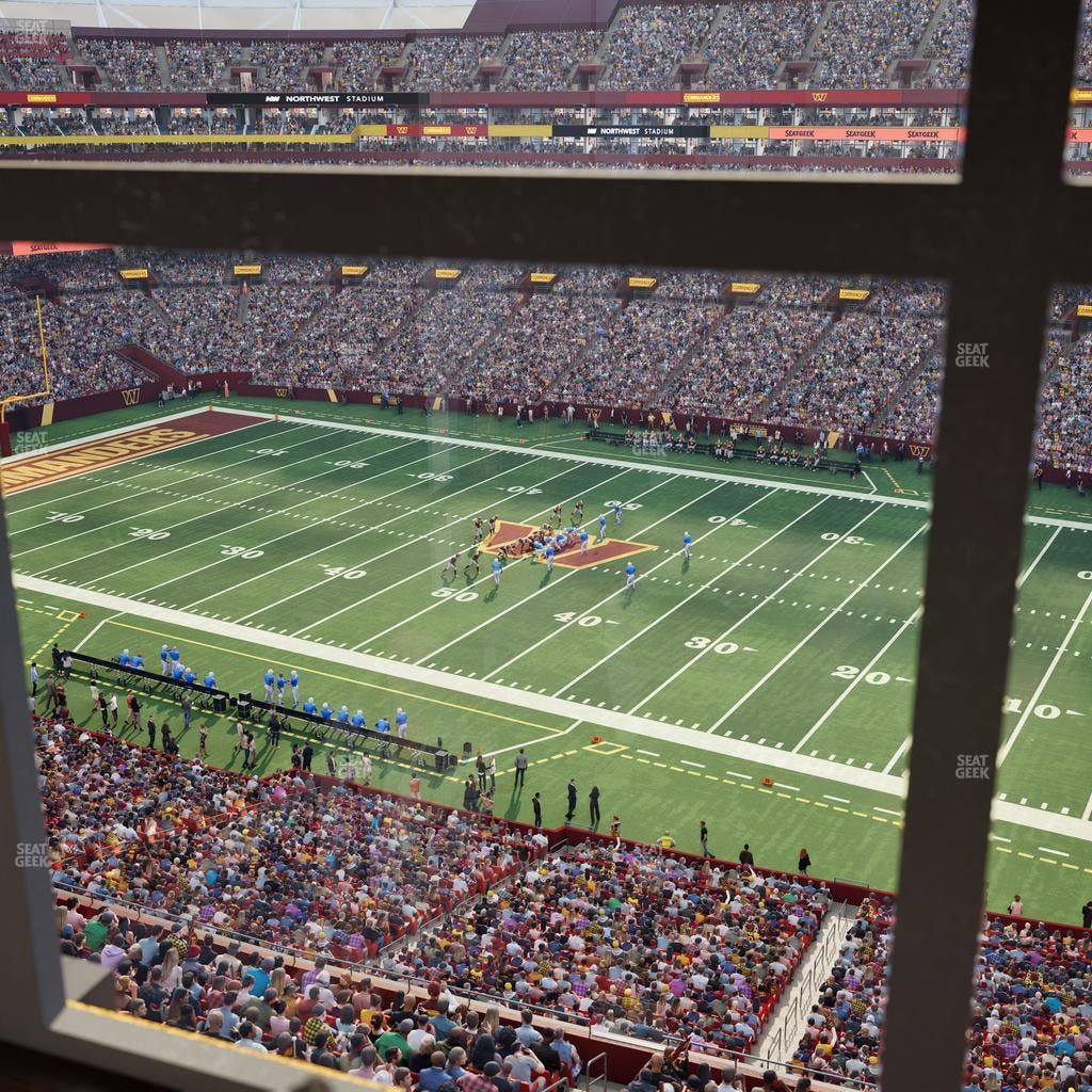 Northwest Stadium - Section Suite 432 Seat View