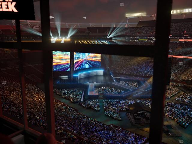 Northwest Stadium - Section Suite 433 Seat View