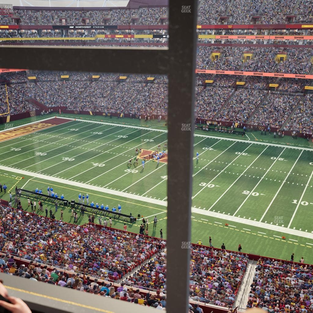 Northwest Stadium - Section Suite 433 Seat View