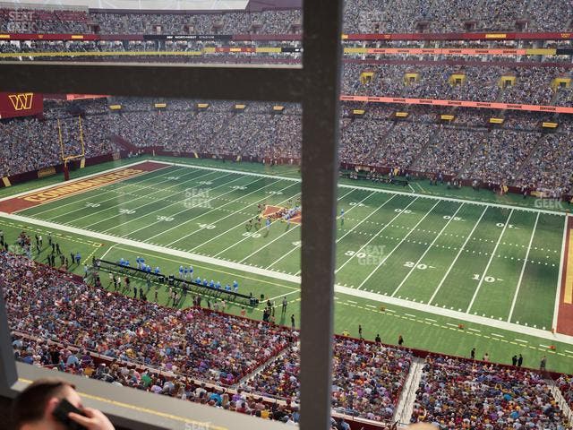 Northwest Stadium - Section Suite 433 Seat View