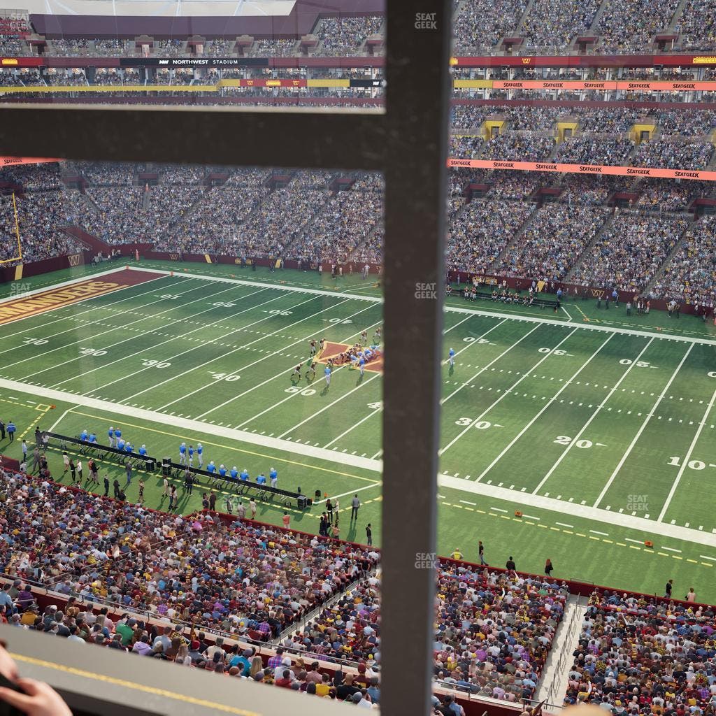 Northwest Stadium - Section Suite 433 Seat View