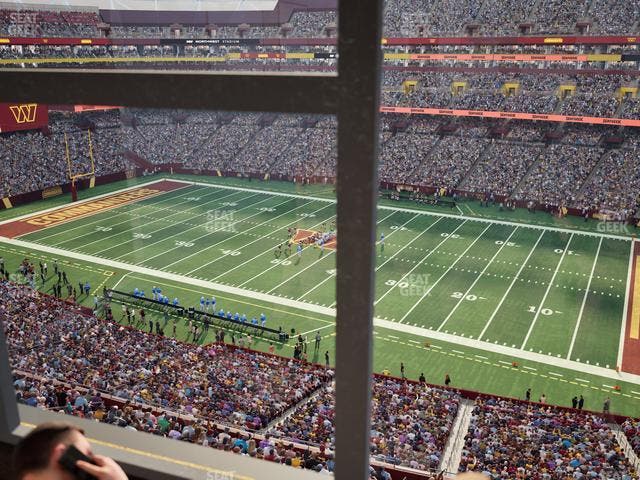 Northwest Stadium - Section Suite 433 Seat View