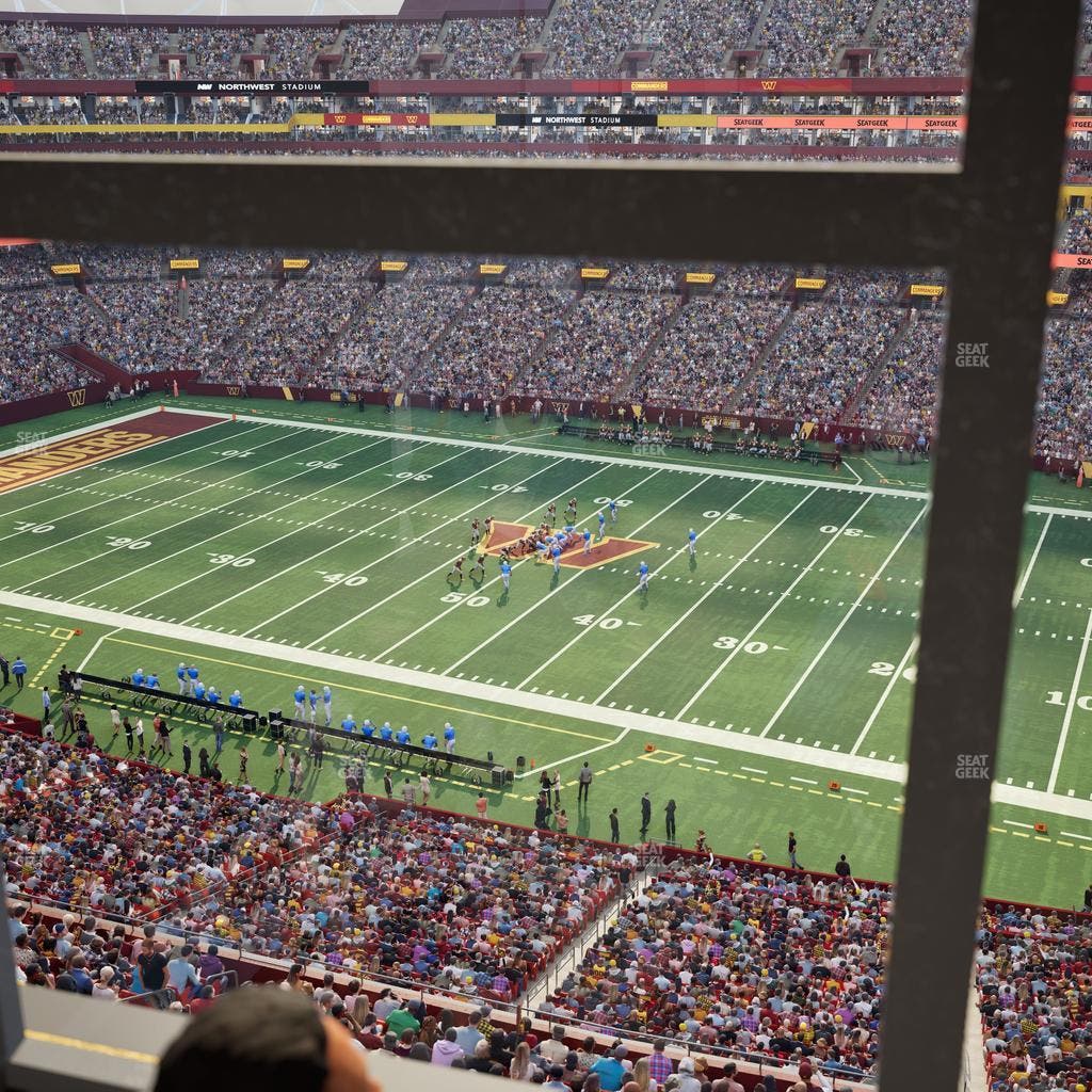 Northwest Stadium - Section Suite 434 Seat View