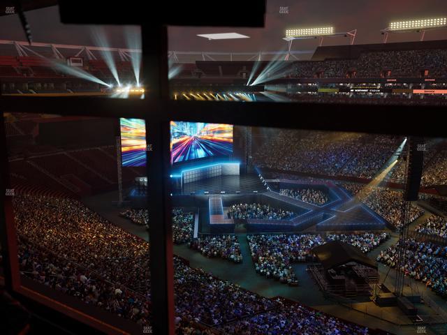Northwest Stadium - Section Suite 434 Seat View