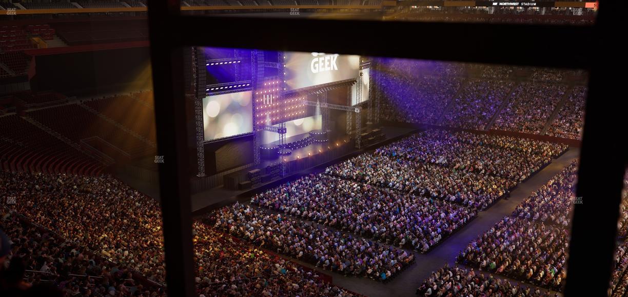 Northwest Stadium - Section Suite 437 Seat View