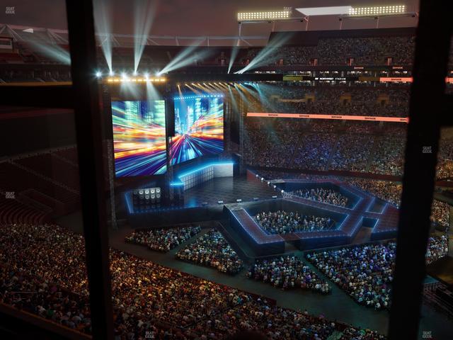 Northwest Stadium - Section Suite 441 Seat View
