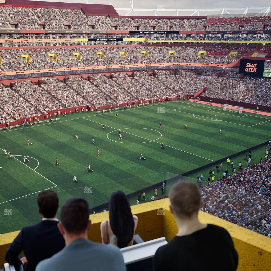 Northwest Stadium - Section Theater Box 1 Seat View