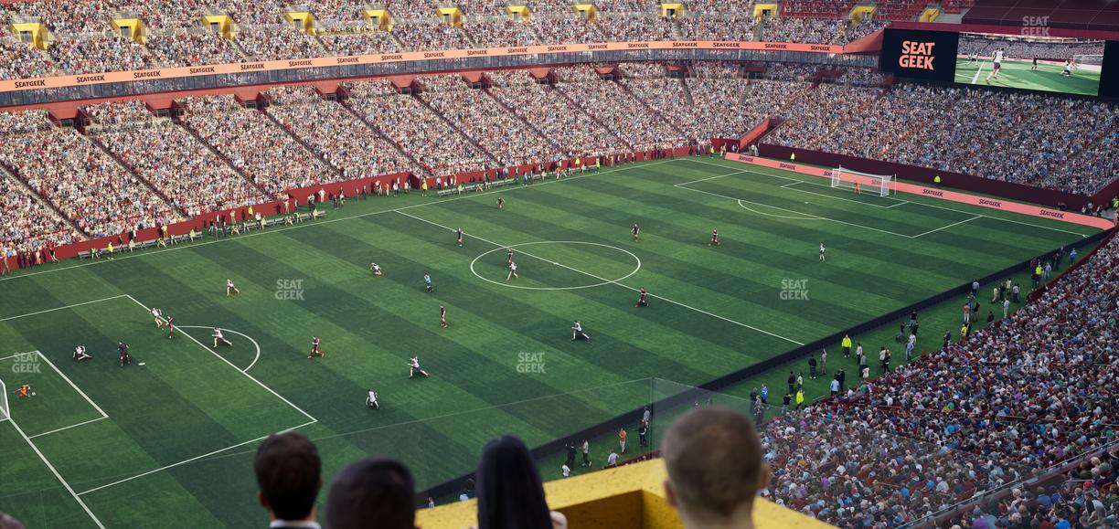 Northwest Stadium - Section Theater Box 1 Seat View