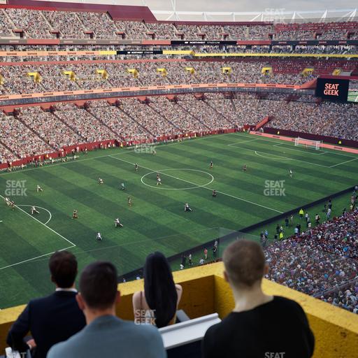 Northwest Stadium - Section Theater Box 1 Seat View