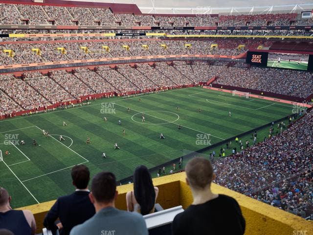 Northwest Stadium - Section Theater Box 1 Seat View