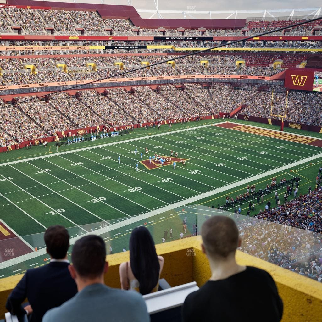 Northwest Stadium - Section Theater Box 1 Seat View