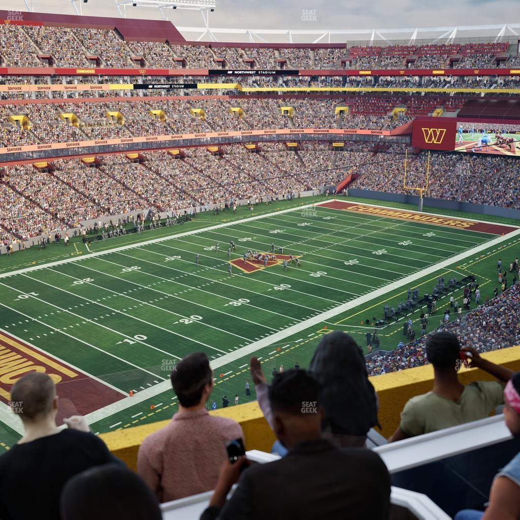 Northwest Stadium - Section Theater Box 10 Seat View