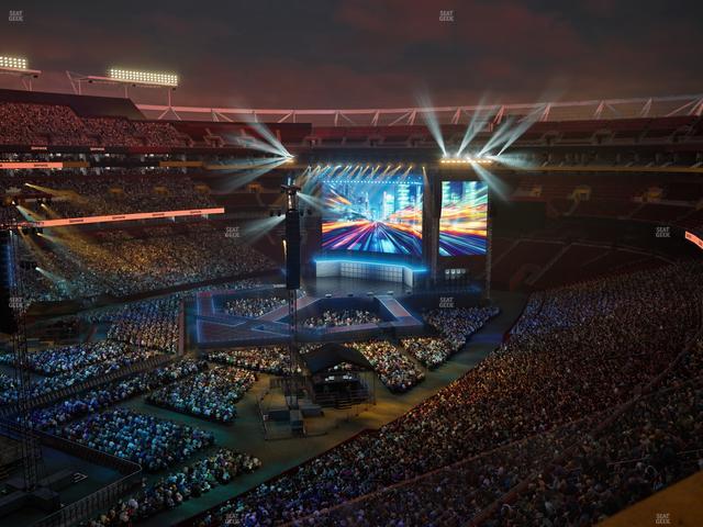 Northwest Stadium - Section Theater Box 10 Seat View