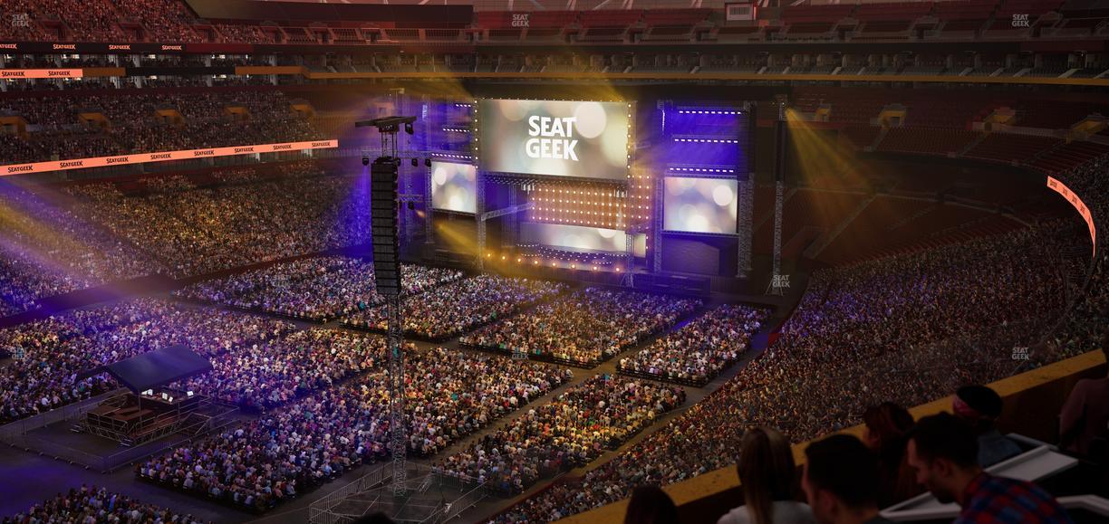 Northwest Stadium - Section Theater Box 11 Seat View