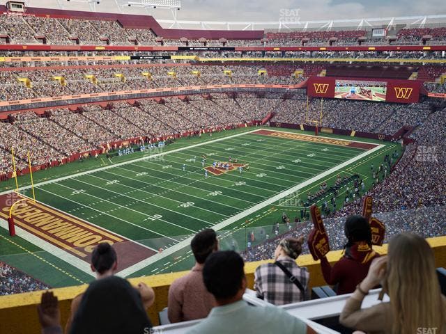 Northwest Stadium - Section Theater Box 14 Seat View