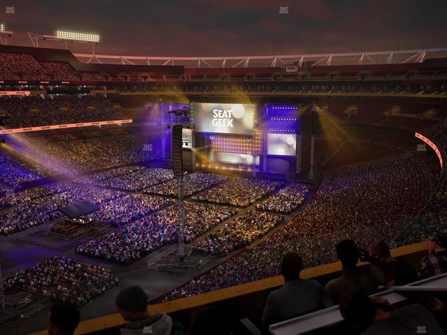 Northwest Stadium - Section Theater Box 15 Seat View Northwest Stadium - Section Theater Box 15 Seat View