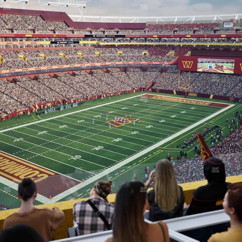 Northwest Stadium - Section Theater Box 16 Seat View