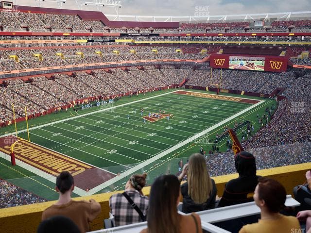 Northwest Stadium - Section Theater Box 16 Seat View