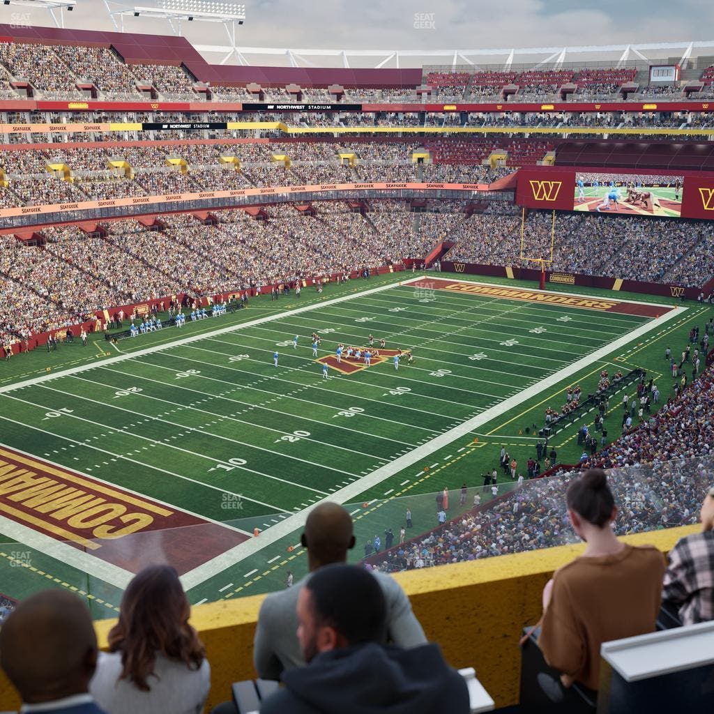 Northwest Stadium - Section Theater Box 17 Seat View