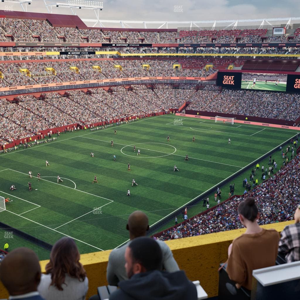 Northwest Stadium - Section Theater Box 17 Seat View