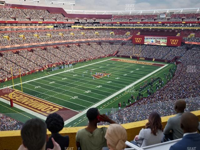 Northwest Stadium - Section Theater Box 18 Seat View