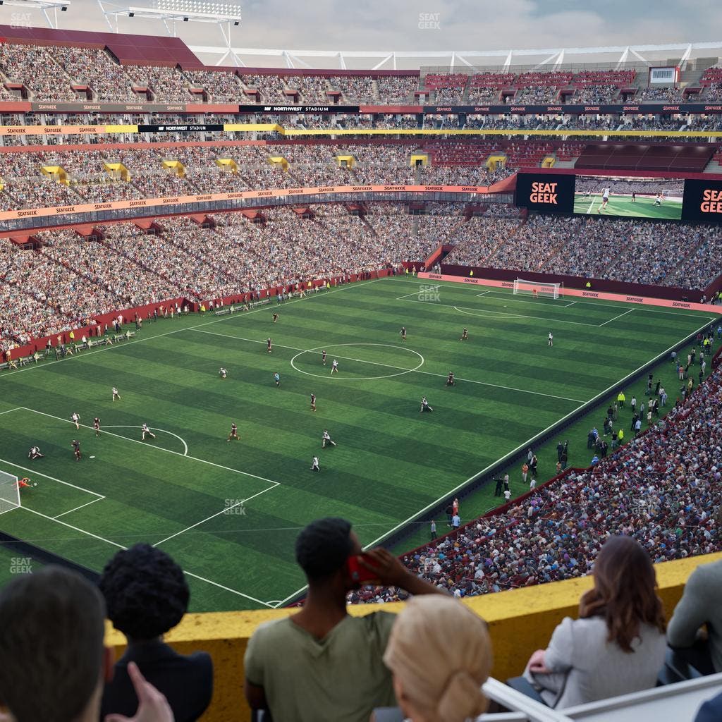 Northwest Stadium - Section Theater Box 18 Seat View