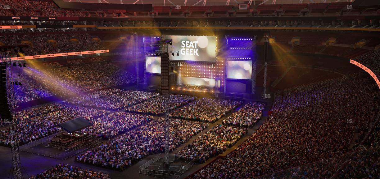 Northwest Stadium - Section Theater Box 18 Seat View