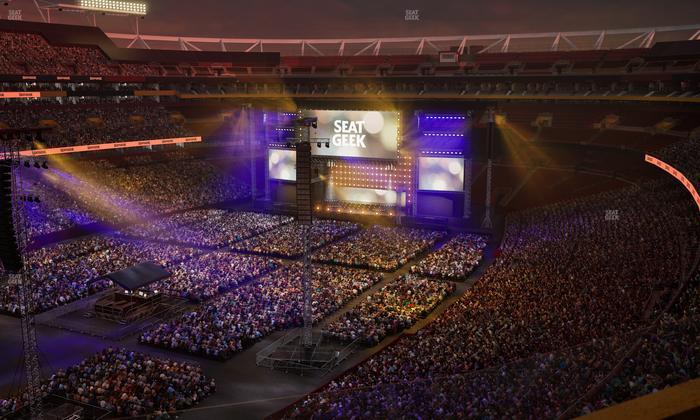 Northwest Stadium - Section Theater Box 18 Seat View