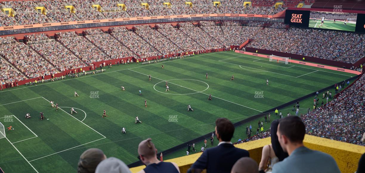 Northwest Stadium - Section Theater Box 2 Seat View