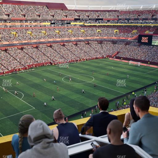 Northwest Stadium - Section Theater Box 2 Seat View