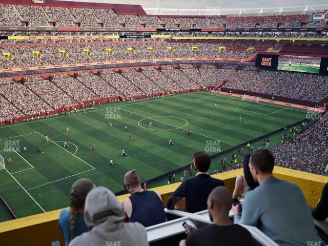 Northwest Stadium - Section Theater Box 2 Seat View Northwest Stadium - Section Theater Box 2 Seat View