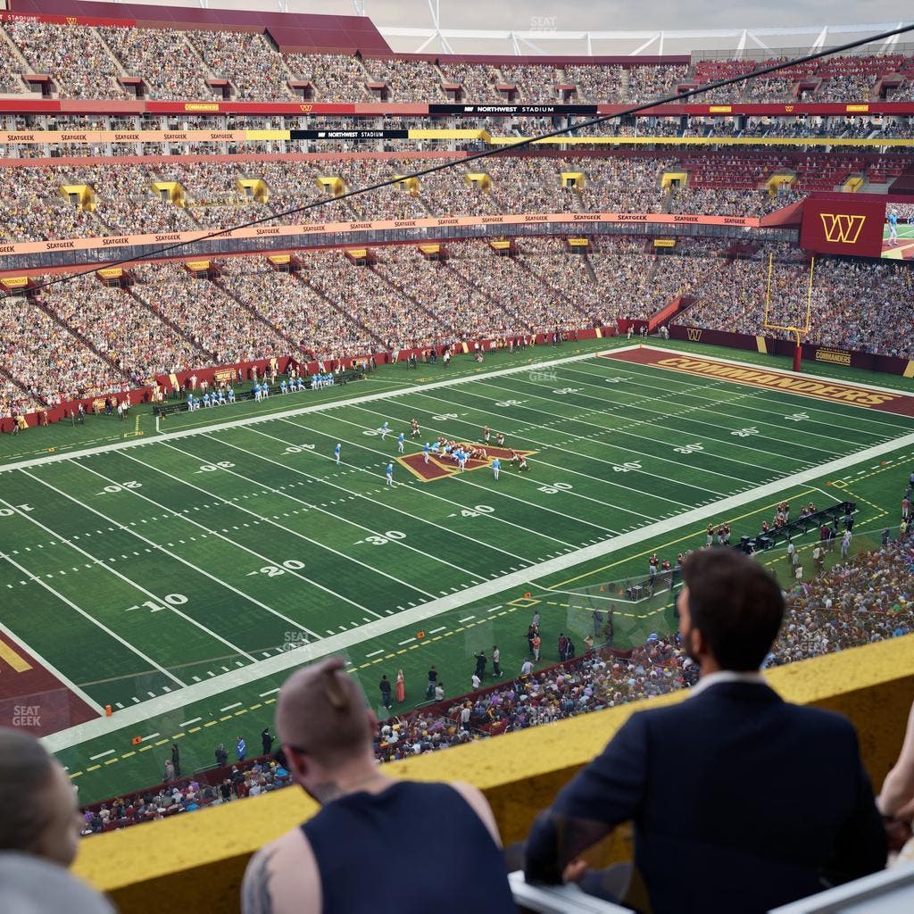 Northwest Stadium - Section Theater Box 2 Seat View