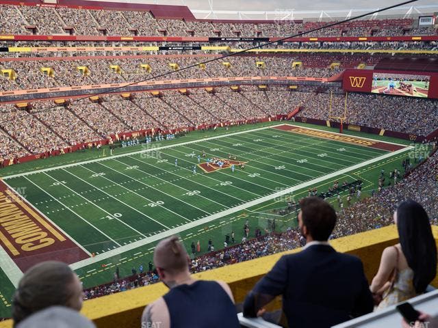 Northwest Stadium - Section Theater Box 2 Seat View