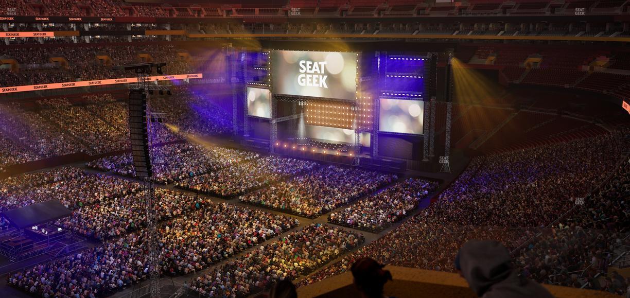 Northwest Stadium - Section Theater Box 2 Seat View